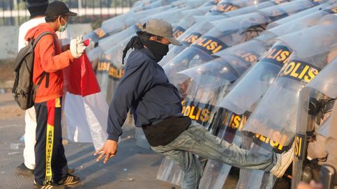 Una semana de protestas en Indonesia y Sánchez presenta la campaña del PSOE: el día en fotos