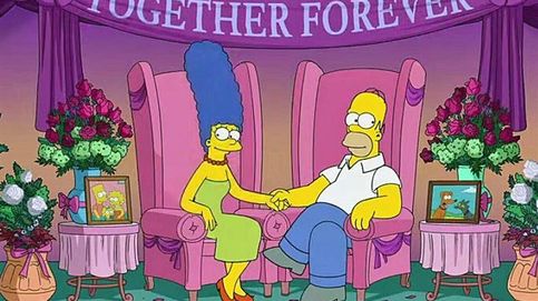 'Los Simpson' - Homer y Marge desmienten su divorcio en primera persona 