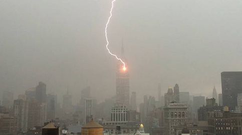 Un rayo impacta en el Empire State: lo que nunca habías visto del emblemático edificio de Nueva York