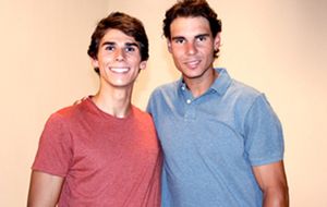 El nuevo 'hermano' de Rafa Nadal