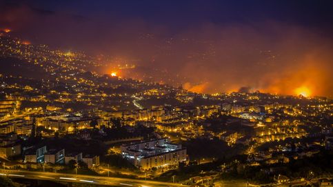 El incendio en Funchal (Madeira), en imágenes