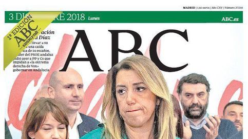 Susana Díaz y VOX, protagonistas de las portadas de la prensa nacional 