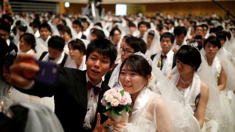 4.000 parejas se dan el 'sí quiero' en una boda multitudinaria en Corea del Sur