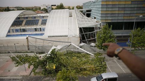 Numerosos destrozos por la tormenta en la Comunidad de Madrid