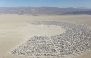 Burning Man 2013: La improvisada ciudad del hombre quemado