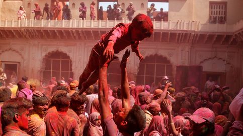 Arranca el festival más colorido de India, el Holi