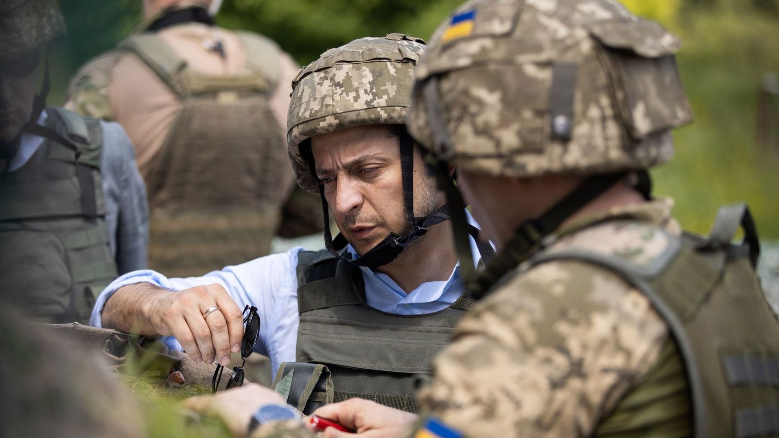 EEUU entrena a Ucrania contra "la actividad maligna rusa" y sus armas de  destrucción