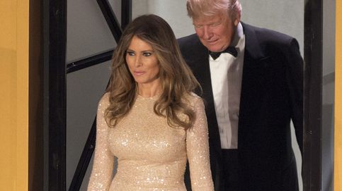 Melania Trump sí tiene diseñador: su impresionante vestido de Reem Acra en una cena en honor a su marido