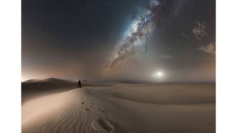 Cielo y noche, la impresionante combinación del concurso de fotografía Earth & Sky 2017
