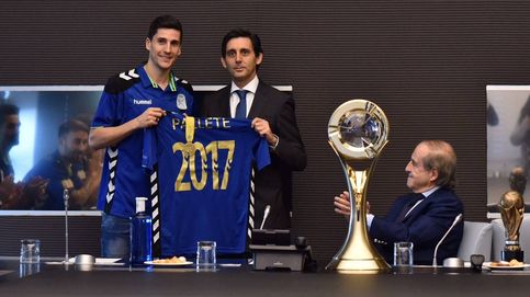 Telefónica agasaja al Movistar Inter, campeón de Europa de fútbol sala