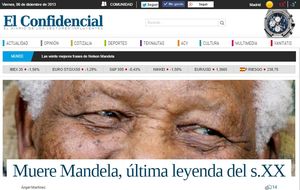 Primer aniversario de la muerte de Nelson Mandela: 100 portadas que anunciaron su fallecimiento