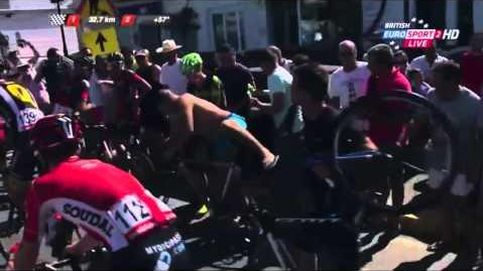 El hombre que quiso robar la bicicleta de Talansky en plena Vuelta a España