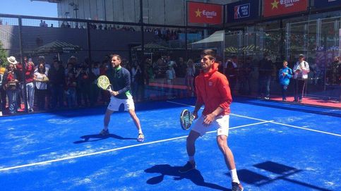 Novak Djokovic, ¿estrella del pádel?
