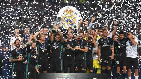Las mejores imágenes de la final de la Supercopa entre el Real Madrid y el Manchester United