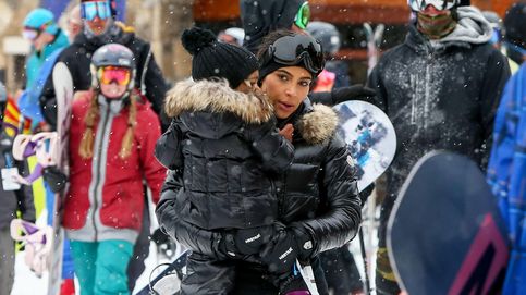 Las Kardashian disfrutan en familia de la nieve