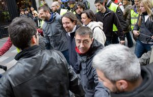 La 'marcha del cambio' de Podemos, en imágenes