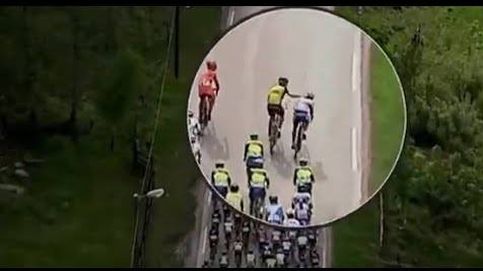 Le expulsan del Tour de Noruega por pegarle a otro ciclista 