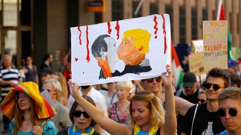 Helsinki se inunda de protestas contra Putin y Trump 
