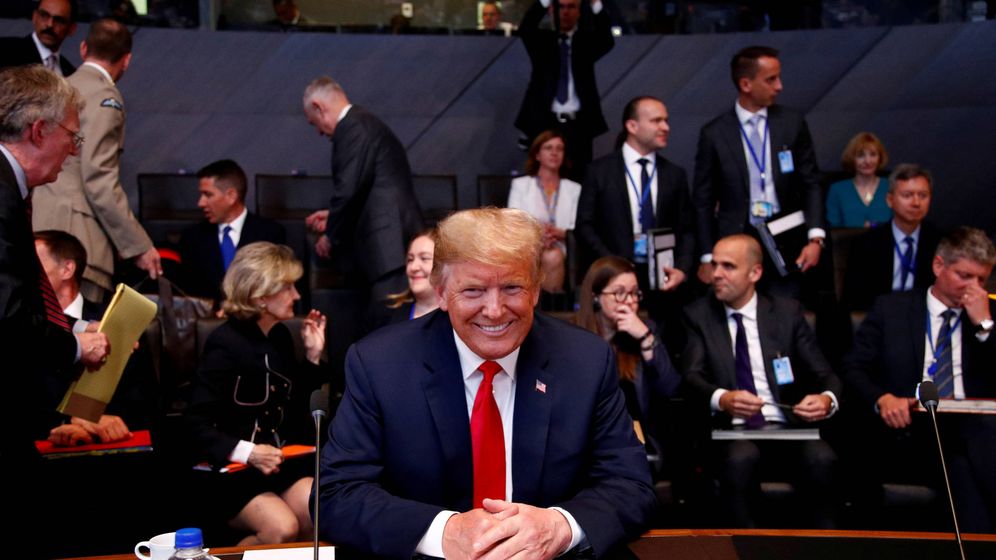 Foto: Donald Trump, en una reunión de la OTAN en 2018. (Reuters)