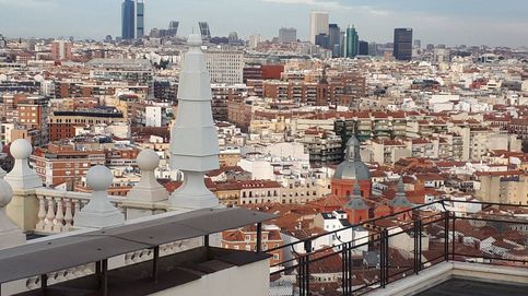 Vistas desde la azotea del Edificio España.