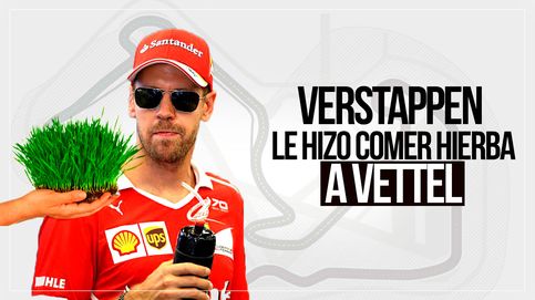 El sapo que Max Verstappen le hizo tragarse  a Sebastian Vettel