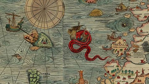 Aquí hay dragones y otras leyendas que aparecieron en los mapas medievales