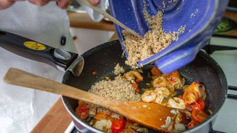 Desde países lejanos: quinoa sin atamalar con gambas 
