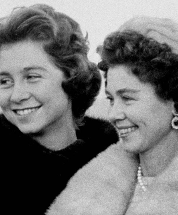 Foto: La reina Sofía y su madre. (Getty)