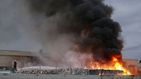53 incendios en 2017: el negocio oculto de los fuegos en las plantas de reciclaje españolas