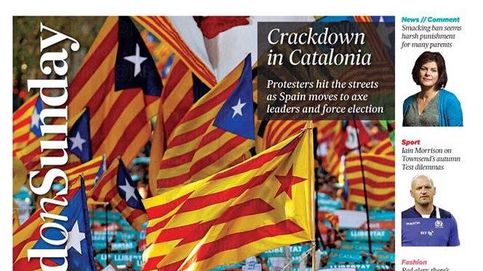 Un día clave para España y Cataluña, en las portadas de los diarios