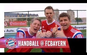 Manuel Neuer se pasa al balonmano