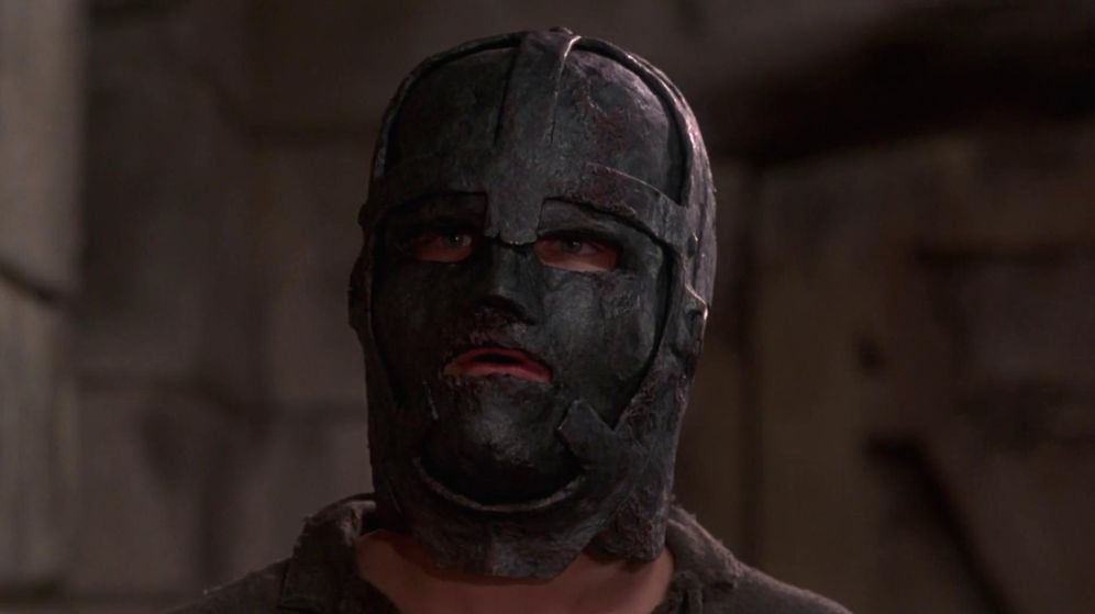 Foto: 'El hombre de la máscara de hierro' tal como fue inmortalizado por el cineasta Randall Wallace.