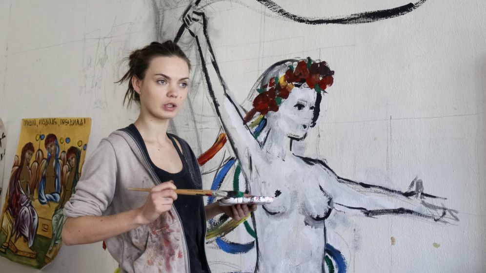 Foto: La confundadora de Femen Oksana Shachko. (Reuters)