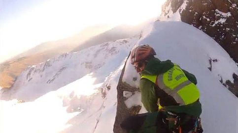 El increíble rescate de un escalador en Sierra Nevada