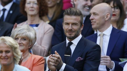 La vergüenza de David Beckham en un partido de Wimbledon
