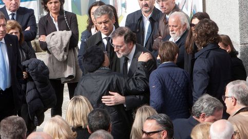 Exministros y miembros del PP acompañan a Rajoy en la muerte de su padre