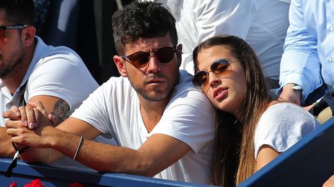 Pablo López y Claudia Nieto, dos novios enamorados en el Open de tenis
