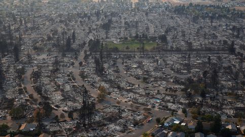 El incendio que ha devastado California, visto desde el aire