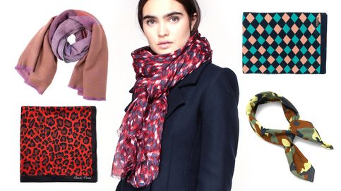 Bufandas y pañuelos, 20 formas de envolverte este invierno
