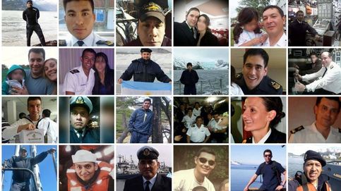 Esta es la tripulación del submarino argentino desaparecido