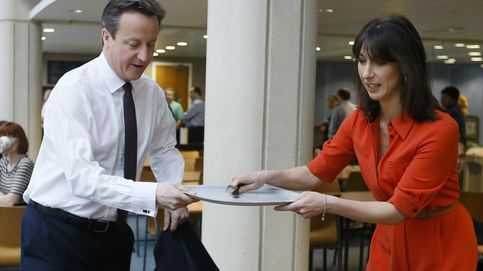 El matrimonio Cameron refuerza su imagen en plena campaña electoral