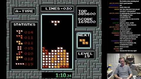 Así se bate un récord mundial de Tetris... sin querer