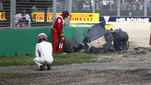 Accidente de Fernando Alonso en Australia