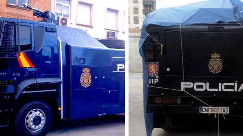 El Gobierno envía el camión con cañones de agua de la Policía a Barcelona