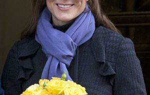Kate Middleton sale del hospital