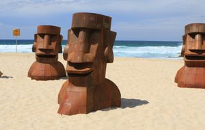 Esculturas imposibles en las costas australianas