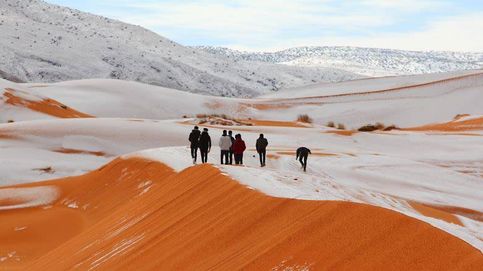La nieve llega al Sáhara: el desierto vive su tercera nevada en 40 años