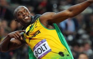 Usain Bolt corta la retransmisión de TVE