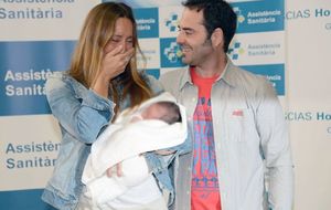 Gemma Mengual presenta a su segundo hijo
