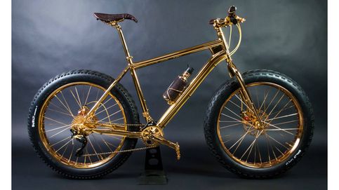 La bicicleta más cara del mundo: bañada en oro y en diamantes
